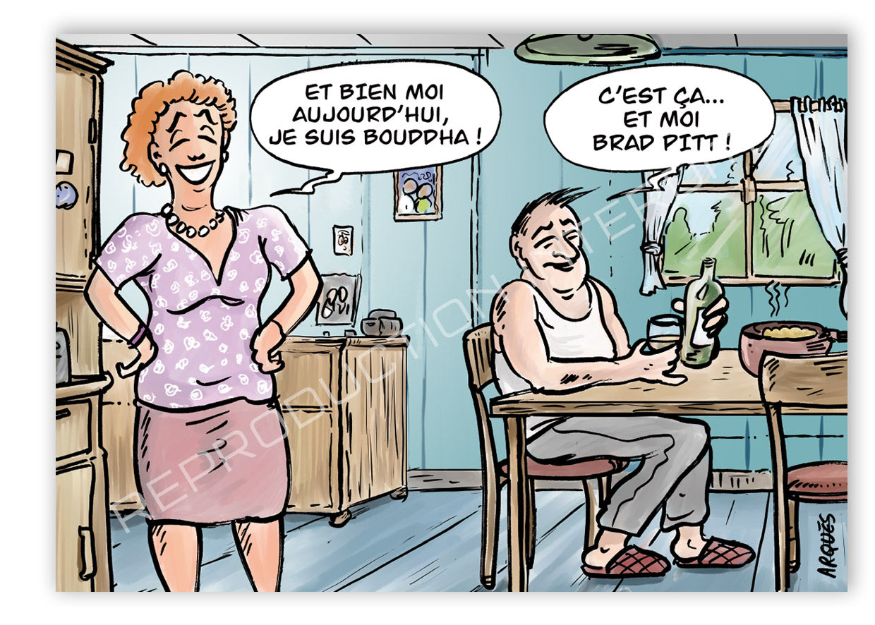 Je suis bouddha ! • 210 x 148 mm