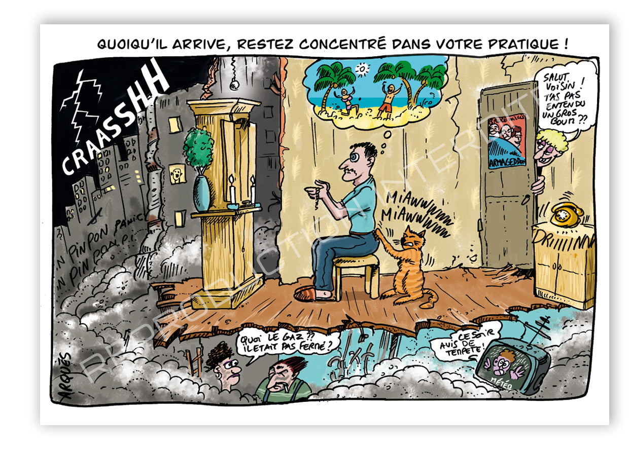Restez concentré • 210 x 148 mm